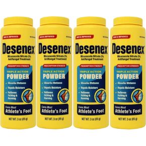 Desenex Antifungal Powder 3 oz (Pack of 4)