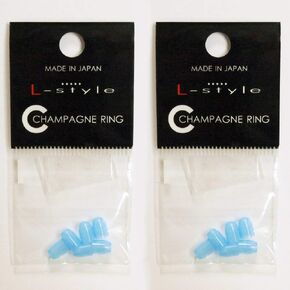 L-style Dart Flight Accessory: Champagne Ring/Cap/Cup Inserts for PRO Dart Flights
