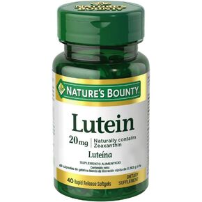 Nature's Bounty Lutein, 20 mg, 40 Count
