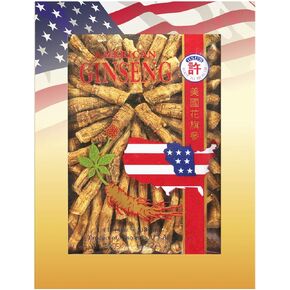 Hsu's Ginseng SKU 122-4 | Medium Prong | Cultivated Wisconsin American Ginseng direct from Ginseng Gardens | 许氏花旗参 | 4oz box, 西洋参, B00C830FA2