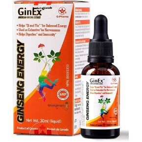 GinEx® 30ml, Red Ginseng Extract, American Ginseng Extract, Highly concentrated extracts with pure natural ingredients, 30ml x 1 package, in Saudi Arabia