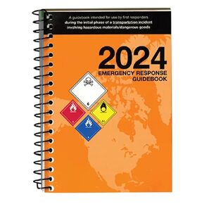 دليل الاستجابة لحالات الطوارئ 2024 من Labelmaster (ERG) غلاف حلزوني، حجم الجيب، دليل للمساعدة عند الاستجابة لحالات طوارئ النقل التي تنطوي على مواد خطرة in Saudi Arabia