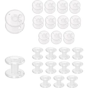 WEBEDDY 24 PCS Pleated Shade Hold Downs Spool Tensioner with Cleats on The Back Plastic Shade Hold Hardware Cord Retainer Spool for RV Day and Night Shades Practical Curtain Accessories