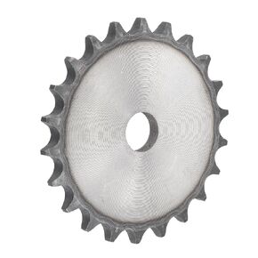uxcell 22 Tooth Flat Chain Sprocket A Type, 1/2" Pitch, 14mm Bore A3-Carbon Steel for ISO 08B Chains, Blank
