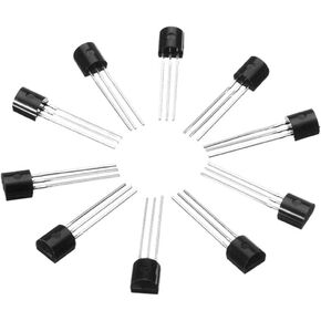 Gump's grocery 100PCS BC547 TO-92 NPN 45V 0.1A NPN PBP Low Power Triode Transistors in Saudi Arabia