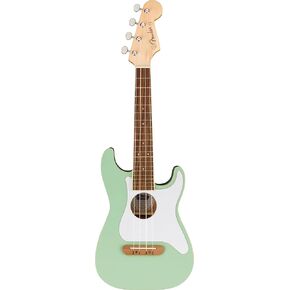 Fender, 4-String Ukulele, Right, Surf Green (0970523557)