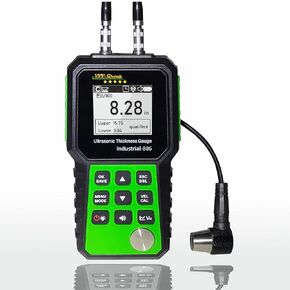 Ultrasonic Thickness Tester Industrial-886 / Digital Metals Thickness Gauge with Range 0.04-15.75in(1-400mm) / Industrial Measuring Instrument 1 (All Materiаl)