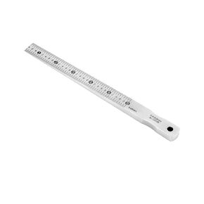 QWORK Taper Gauge Gap Gage Welding Wedge Feeler Gauge Gap Feeler Wedge Gauge Gap Hole Measure Tool 1-15mm - Carbon Steel with Chrome Plating