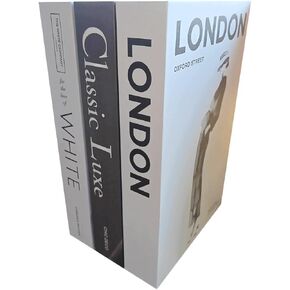 صندوق كتب صناعي أنيق للديكور 3 قطع تخزين ديكور أنيق جمالي للمنزل الحديث أضيق الحدود رف مكتب ديكور كومة عرض كتاب وهمي طاولة القهوة تصميم داخلي لغرفة المعيشة ديكورات in Kuwait