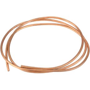 Soft Copper Coil Tube Pipe for Refrigeration Making Immersion Chiller ID 4mm OD 6mm Thickness 1mm 2m T2