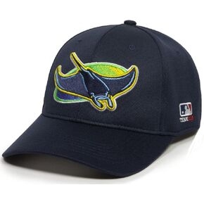 OC Sports Tampa Bay Rays Cooperstown Navy Blue Legacy Vintage Hat Cap Adult Men's Adjustable