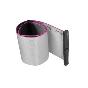 DMiotech 60Pin Flat Ribbon Cable FC to FC Female Type-A 7.9 Inch 1.27mm Pitch IDC Grey Wire for Digital Cameras, Computers