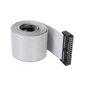 DMiotech 26Pin Type-B Long 128cm 2.54mm IDC Grey Wire Flat Ribbon Cable