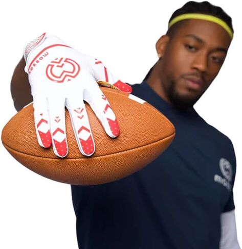 Comic Hands ERA 9.0s Limited Edition Football Gloves - Youth Football Receiver Gloves with Sticky ProTac Palms & MassovMesh for Superior Breathability & Durability (X-Small) in Kuwait