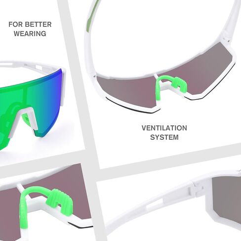 Polarized Sports Sunglasses UV Protectionfor Men Women baseball Cycling hiking Sunglasses in Saudi Arabia