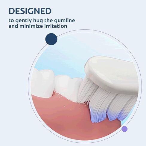 Colgate 360 Extra Soft Toothbrush for Sensitive Teeth and Gums with Tongue and Cheek Cleaner - 2 Count in Saudi Arabia