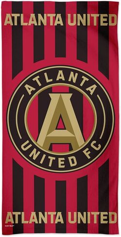 WinCraft MLS Atlanta United Atlanta United Spectra Beach Towel 30" x 60", Multi Color, na in Saudi Arabia
