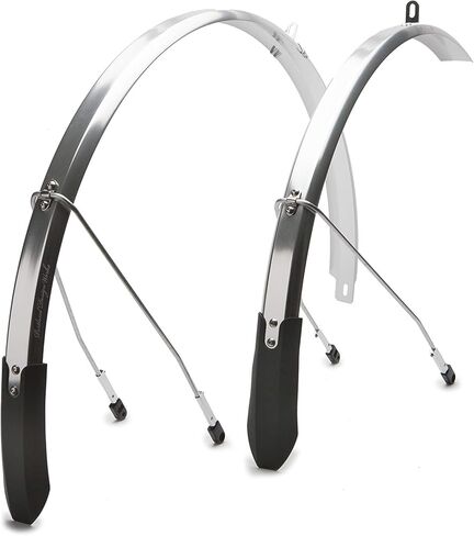 أعمال تصميم بورتلاند | مصدات معدنية كاملة | 700 × 45 ملم، فضي مصقول in Kuwait