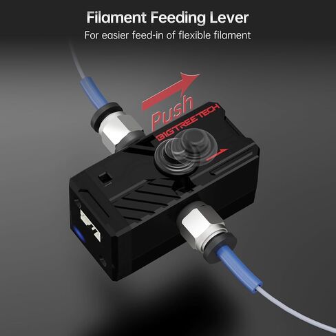 BIGTREETECH Smart Filament Runout Sensor V2.0 BTT SFS Filament Detector to Detect Filament Break/Run Out/Jam/Tying for 1.75mm Filament Use with SKR Mini E3 V3.0, SKR 3, Manta E3EZ, Octopus Pro in Saudi Arabia