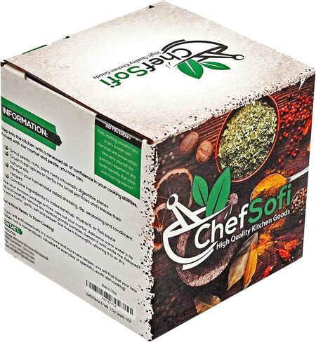 ChefSofi Mortar and Pestle Set - 6 Inch - 2 Cup Capacity - Unpolished Heavy Granite for Enhanced Performance and Organic Appearance - INCLUDED: Anti-Scratch Protector in Saudi Arabia