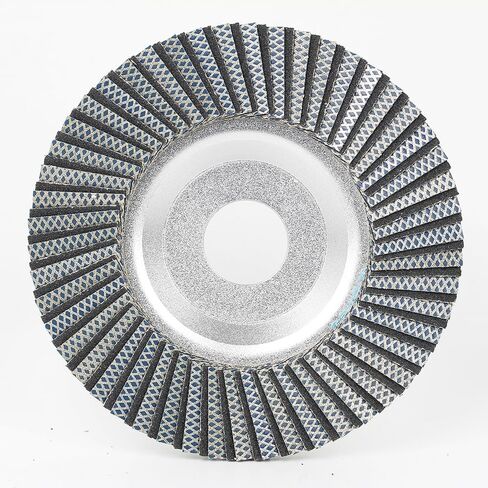 Raizi 4 1/2 Inch Premium Diamond Flap Disc Wheel for Stone Concrete Glass Metal (Grit 60) in Saudi Arabia