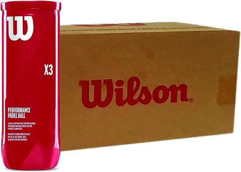 Wilson Padel X3 Box (24 Tubes of 3 Balls) in Saudi Arabia