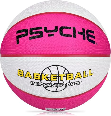 كرة السلة المطاطية من Wisdom Leafs مقاس 29.5 بوصة في الأماكن المغلقة والخارجية للشباب/الرجال، كرة السلة الرسمية مقاس 7 كرات سلة، مصنوعة لألعاب كرة السلة في الشارع in Kuwait