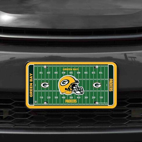 Rico Industries NFL Exclusive Metal Tag Metal Auto Tag 8.5" x 11" - Great for Truck/Car/SUV in Saudi Arabia