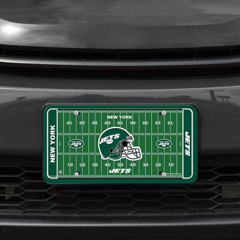Rico Industries NFL Exclusive Metal Tag Metal Auto Tag 8.5" x 11" - Great for Truck/Car/SUV in Saudi Arabia