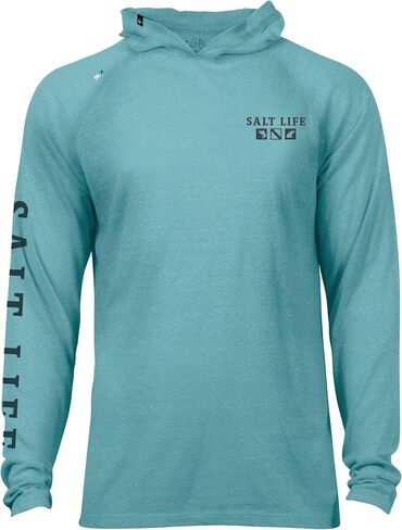 Salt Life Men's Angler Tactics Lightweight Performance Hoodie in Saudi Arabia