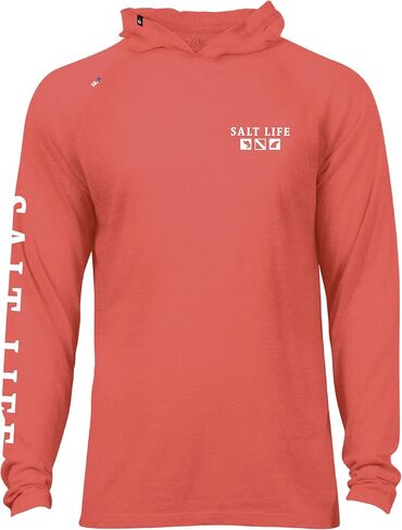 Salt Life Men's Angler Tactics Lightweight Performance Hoodie in Saudi Arabia