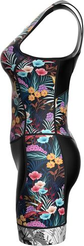 Wixen Race Back Suit Triathlon Suit Women One Piece Tri Suit Race Suit Sleeveless Swim Bike Run Tri Suit Women in Saudi Arabia