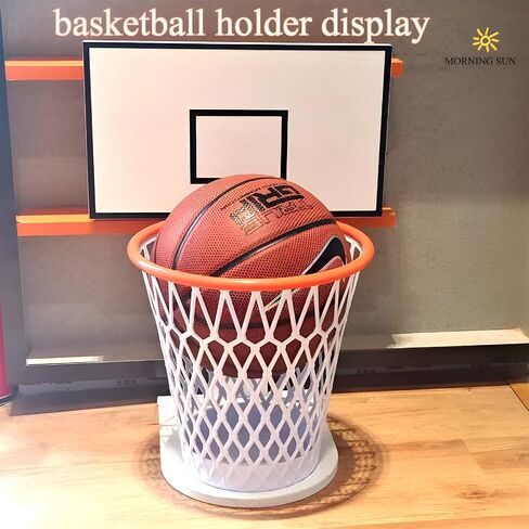 3PCS Trash Can,Basketball Trash Can,Basketball gift,4.5 Gallon,Size11"x11"x12"Basketball Hoop,Basketball Holder display,Garbage Can,Basketball Net Waste Basket for Kitchen,Office,Bedroom,Bar,Gym. in Saudi Arabia