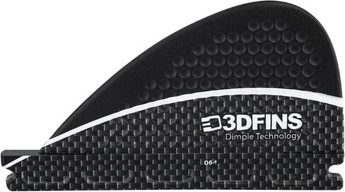 زعانف الاستيقاظ من سلسلة 3DFINS Dimpster Stabilizer - كبيرة - قاعدة مستقبلية (مناسبة لركوب الأمواج وألواح التزلج) in Kuwait