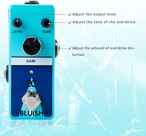 دواسة جيتار صغيرة بمحرك بلوز مزرق من EX in Kuwait