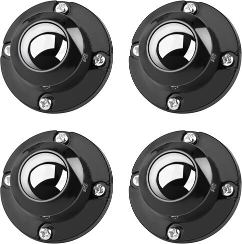 Secbolt Updated Self Adhesive Caster Wheels 4 Pack, 201 Stainless Steel Stick On Wheels in Saudi Arabia