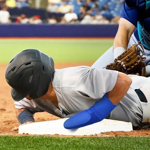 قفاز بيسبول منزلق متين للشباب البالغين مع أكمام ذراع للحماية من أشعة الشمس فوق البنفسجية، قفاز منزلق لكرة البيسبول مع حزام ضغط معصم مرن قابل للتعديل، اليد اليسرى in Kuwait