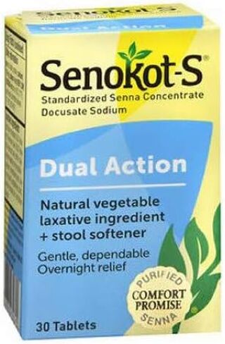 Senokot-S Laxative Tabs Size 30ct in Saudi Arabia
