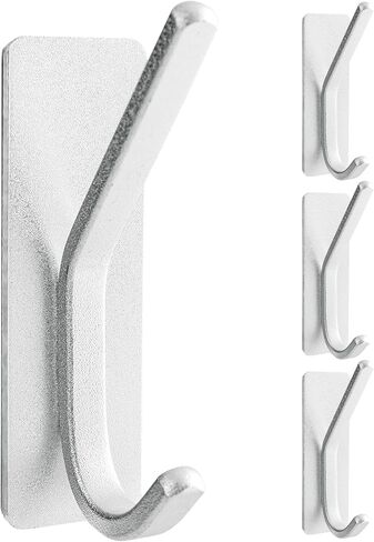 Paoli Heavy Duty Adhesive Hooks,Self-Adhesive Hooks Multiple Colors and Styles 33 lb Maximum Load for Home Schools and Offices（4pc） in Saudi Arabia