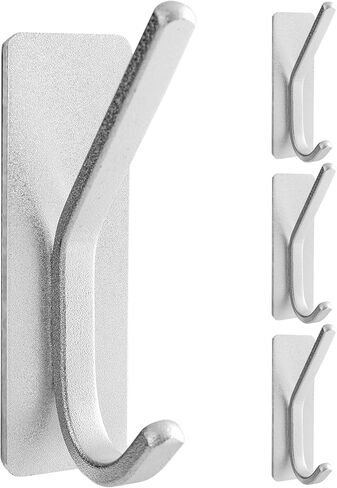 Paoli Heavy Duty Adhesive Hooks,Self-Adhesive Hooks Multiple Colors and Styles 33 lb Maximum Load for Home Schools and Offices（4pc） in Saudi Arabia