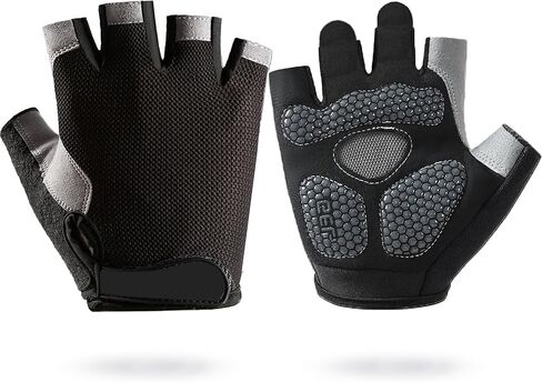 قفازات التمرين للرجال والنساء، قفازات رفع الأثقال للحماية الكاملة لراحة اليد، قفازات الصيد، قفازات ركوب الدراجات المسامية، صالة الألعاب الرياضية، اللياقة البدنية، مضادة للانزلاق، ملائمة تمامًا in Kuwait