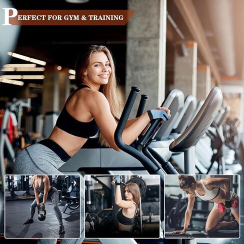 قفازات التمرين للرجال والنساء، قفازات رفع الأثقال للحماية الكاملة لراحة اليد، قفازات الصيد، قفازات ركوب الدراجات المسامية، صالة الألعاب الرياضية، اللياقة البدنية، مضادة للانزلاق، ملائمة تمامًا in Kuwait