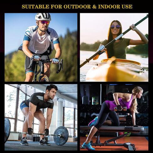 قفازات التمرين للرجال والنساء، قفازات رفع الأثقال للحماية الكاملة لراحة اليد، قفازات الصيد، قفازات ركوب الدراجات المسامية، صالة الألعاب الرياضية، اللياقة البدنية، مضادة للانزلاق، ملائمة تمامًا in Kuwait