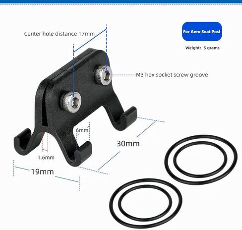 Bike Race Number Plate Mount Holder Cycling Number Plate Mount Quick Release Racing Number Holder Mount for Aero Seatpost in Saudi Arabia
