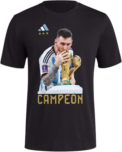 adidas Messi Goat Graphic Tee Men's in Saudi Arabia