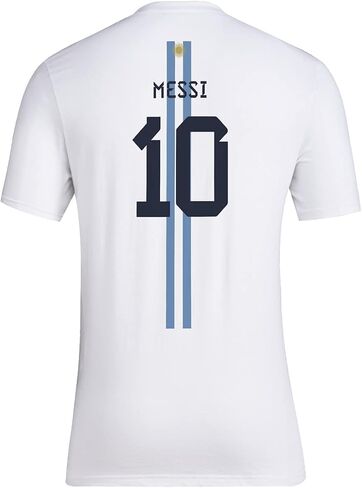 adidas Messi Goat Graphic Tee Men's in Saudi Arabia
