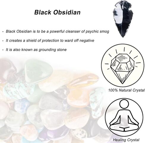 2" Black Obsidian Arrowhead with Carry Pouch, Natural Crystal and Healing Stone Flint Rock Arrow Head, Arrowhead Agate Stones for DIY Project Craft Point Jewelry Making in Saudi Arabia
