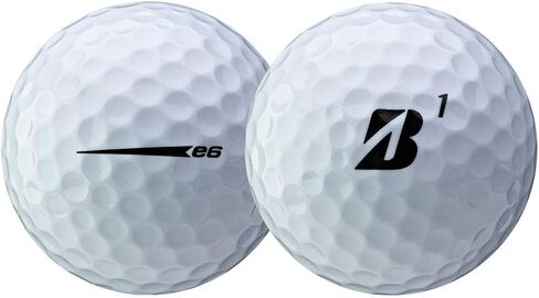 BRIDGESTONE 2019 e6 Golf Balls (One Dozen), White in Saudi Arabia