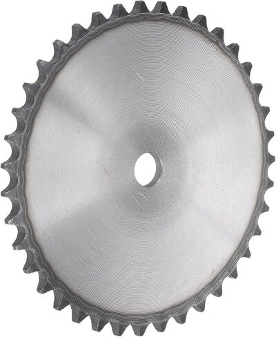 uxcell 22 Tooth Flat Chain Sprocket A Type, 1/2" Pitch, 14mm Bore A3-Carbon Steel for ISO 08B Chains, Blank in Saudi Arabia