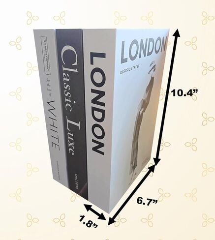 صندوق كتب صناعي أنيق للديكور 3 قطع تخزين ديكور أنيق جمالي للمنزل الحديث أضيق الحدود رف مكتب ديكور كومة عرض كتاب وهمي طاولة القهوة تصميم داخلي لغرفة المعيشة ديكورات in Kuwait